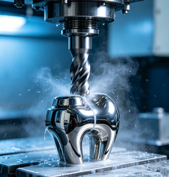 Machining Cobalt-Chrome (CoCr) for Medical Implants: Solve Tool Wear & Surface Finish Challenges